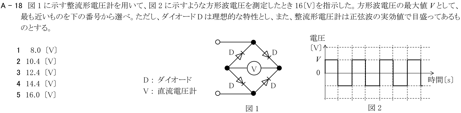 一陸技基礎令和2年11月期第1回A18